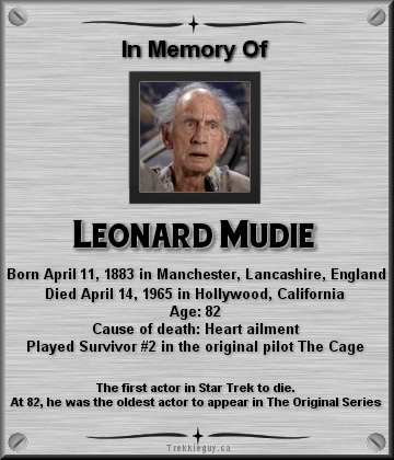 Leonard Mudie
