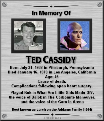 Ted Cassidy