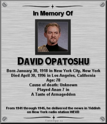 David Opatoshu