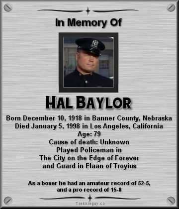 Hal Baylor