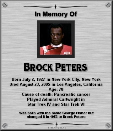 Brock Peters